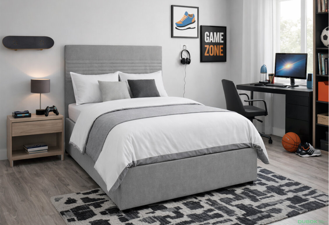 Fotografia 12 - Posteľ Fro Line 120x200 Mono 246, sivá