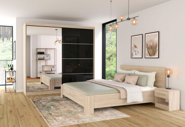 Spálňa 2D III dub sonoma