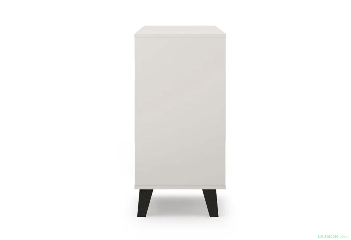 Fotografia 6 - Komoda Borg 1d3s kašmír / dub artisan