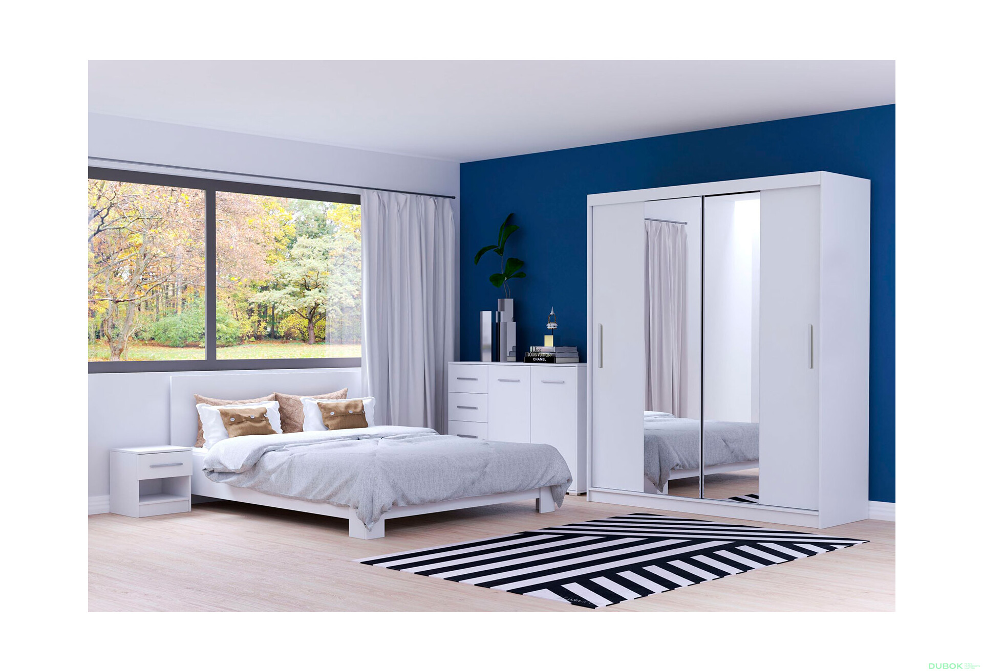 Fotografia 1 - Spálňa 2D V biela