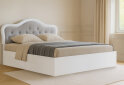 Fotografia 3 - Posteľ 180 výklopná s roštom, biela Luiza