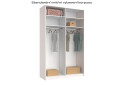 Skriňa s posuvnými dverami Lili 1,5x2,4m (Dvere Lesklý Kašmír), séria N Lily - Fotografia 12 Fotografia 12 - Skriňa s posuvnými dverami Lili 1,5x2,4m (Dvere Lesklý Kašmír), séria N Lily