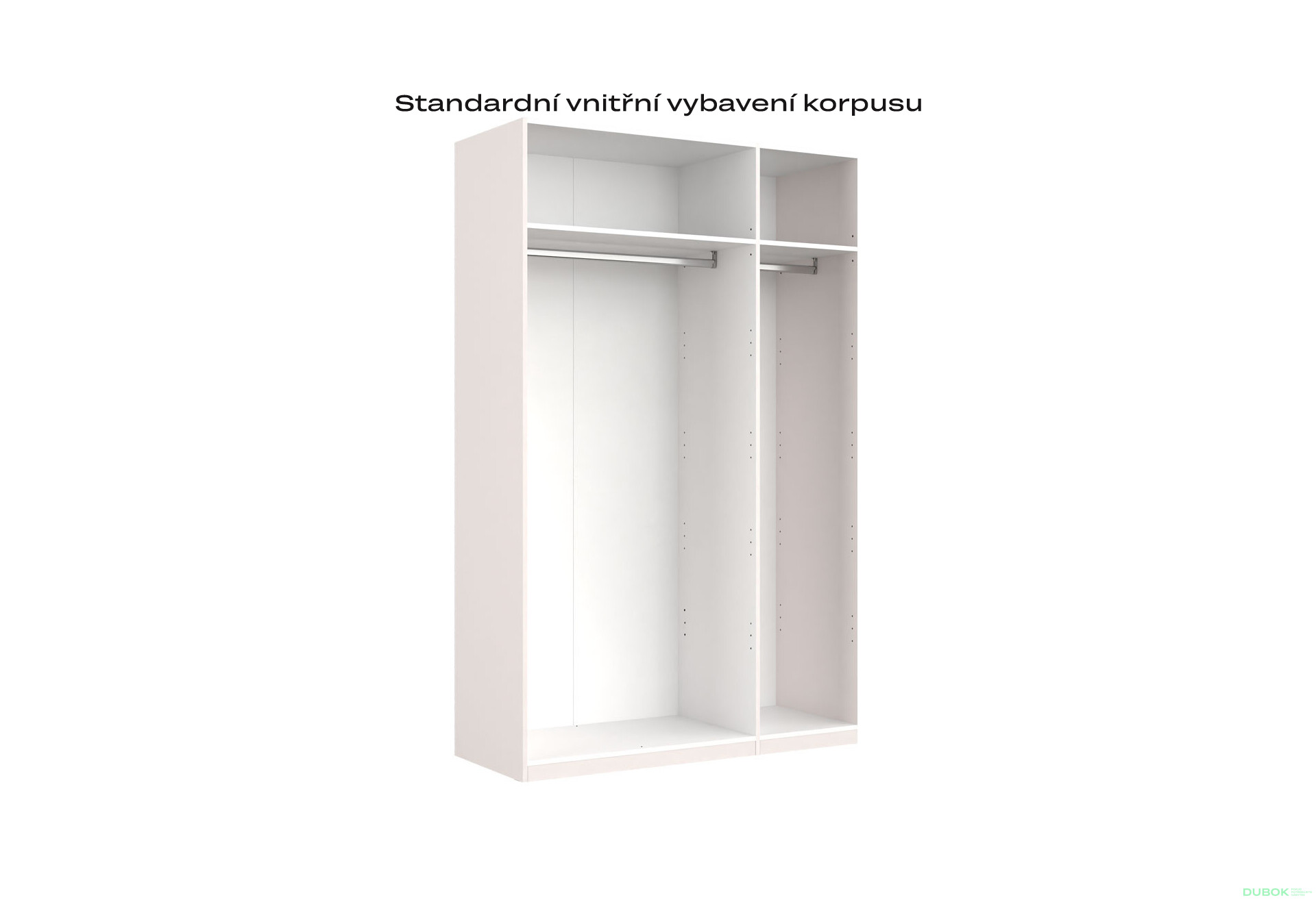 Fotografia 14 - Skriňa s posuvnými dverami Lili 1,5x2,4m (Dvere Lesklý Kašmír), séria N Lily
