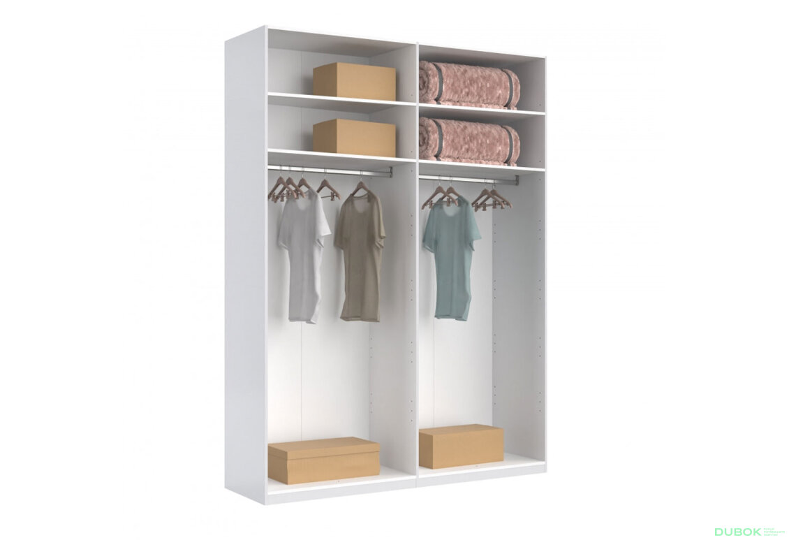 Fotografia 4 - Skriňa 4-dverová Bez zrkadiel Kašmír séria N Bruno