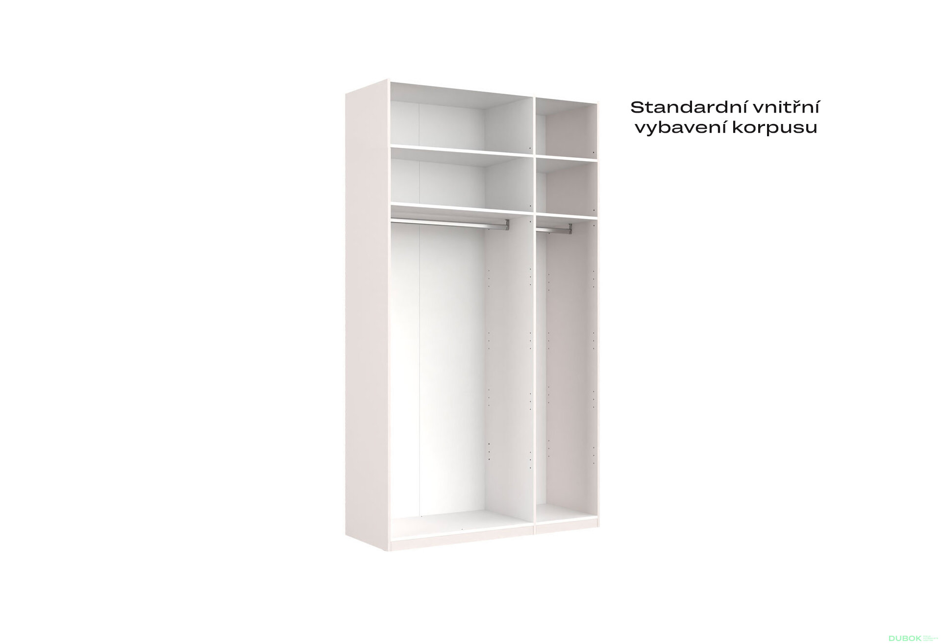 Fotografia 6 - Skriňa 3dv Bez zrkadiel Kašmír séria N Bruno