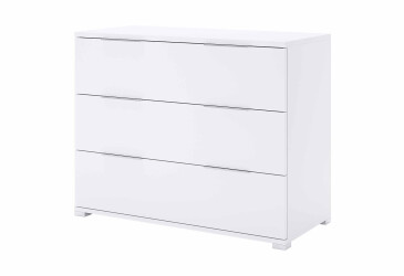 Komoda 3šx Super Mat Biela Barton