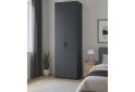 Fotografia 4 - Skriňa Dominika 2D s antresolou bez zrkadiel, séria N, grafit