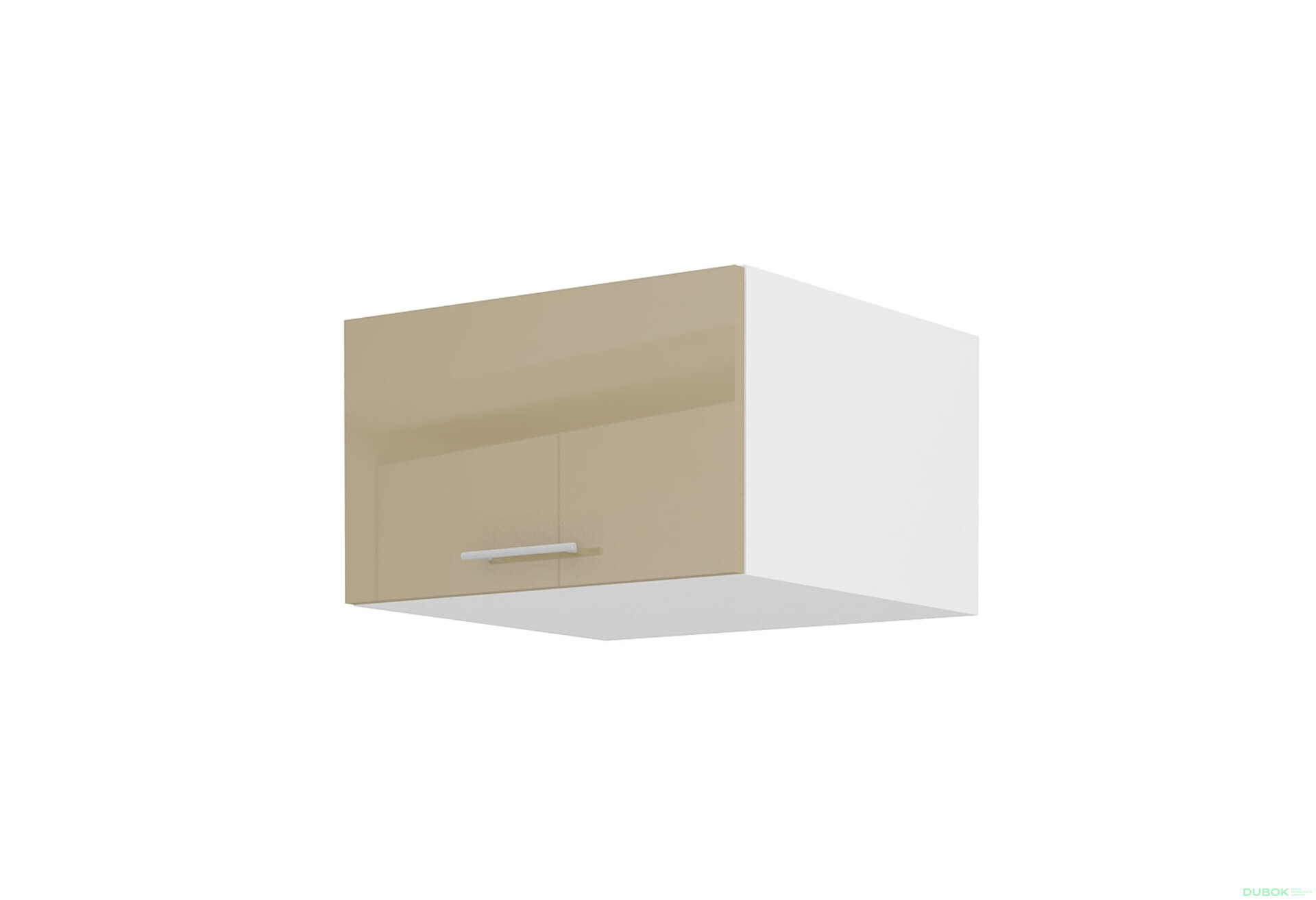 Fotografia 1 - 60 nagu-36 1F Lara biely / cappuccino lesk