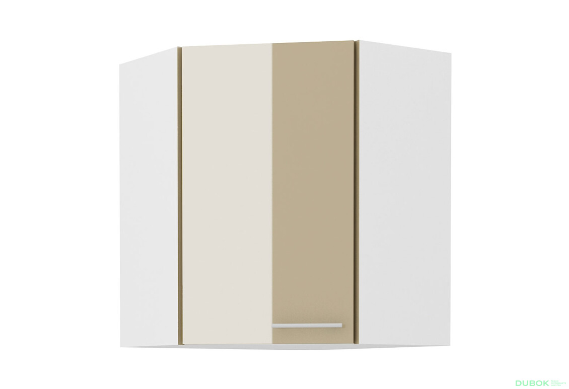 58x58 GN-72 1F Lara biely / cappuccino lesk