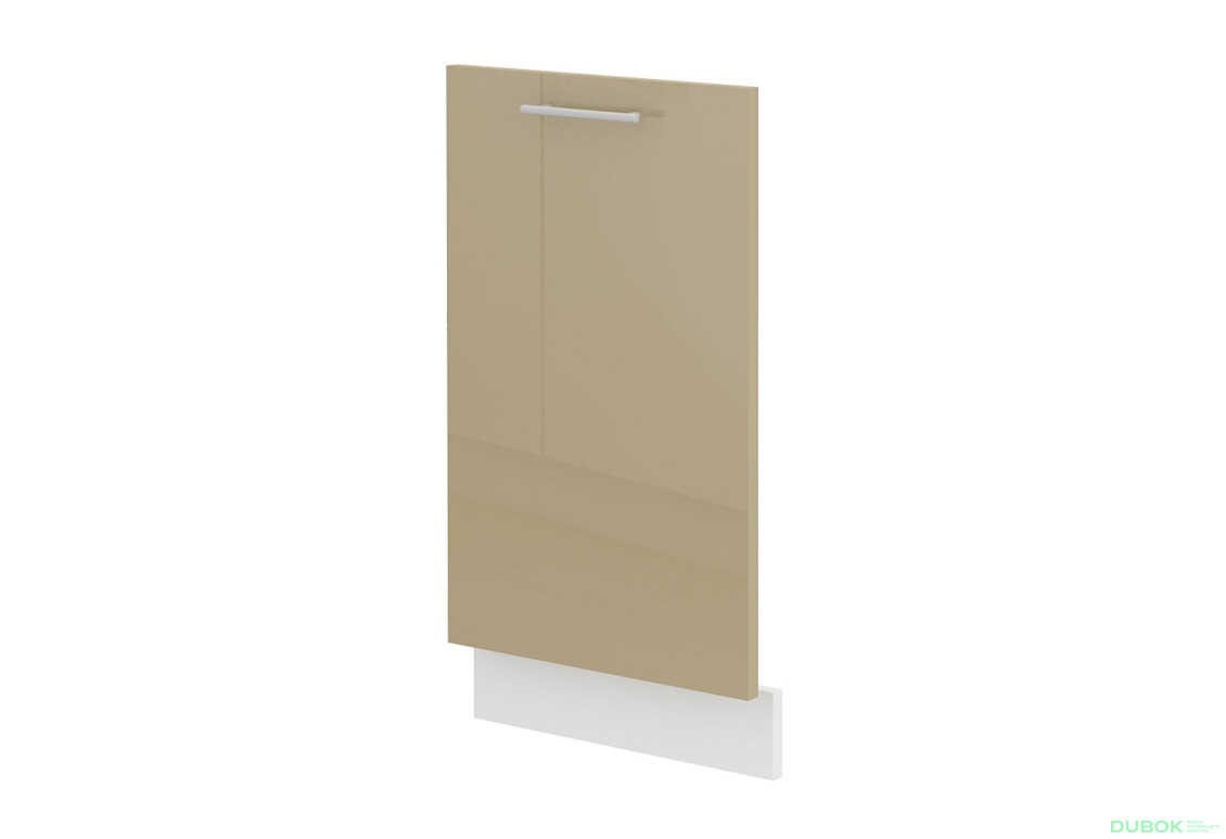 ZM 713x446 dvierka Lara biely / cappuccino lesk