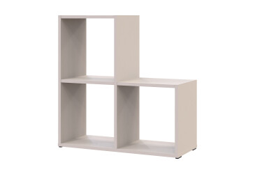 Regál otvorený Step 2х2 69х28.8х71.4 kašmír