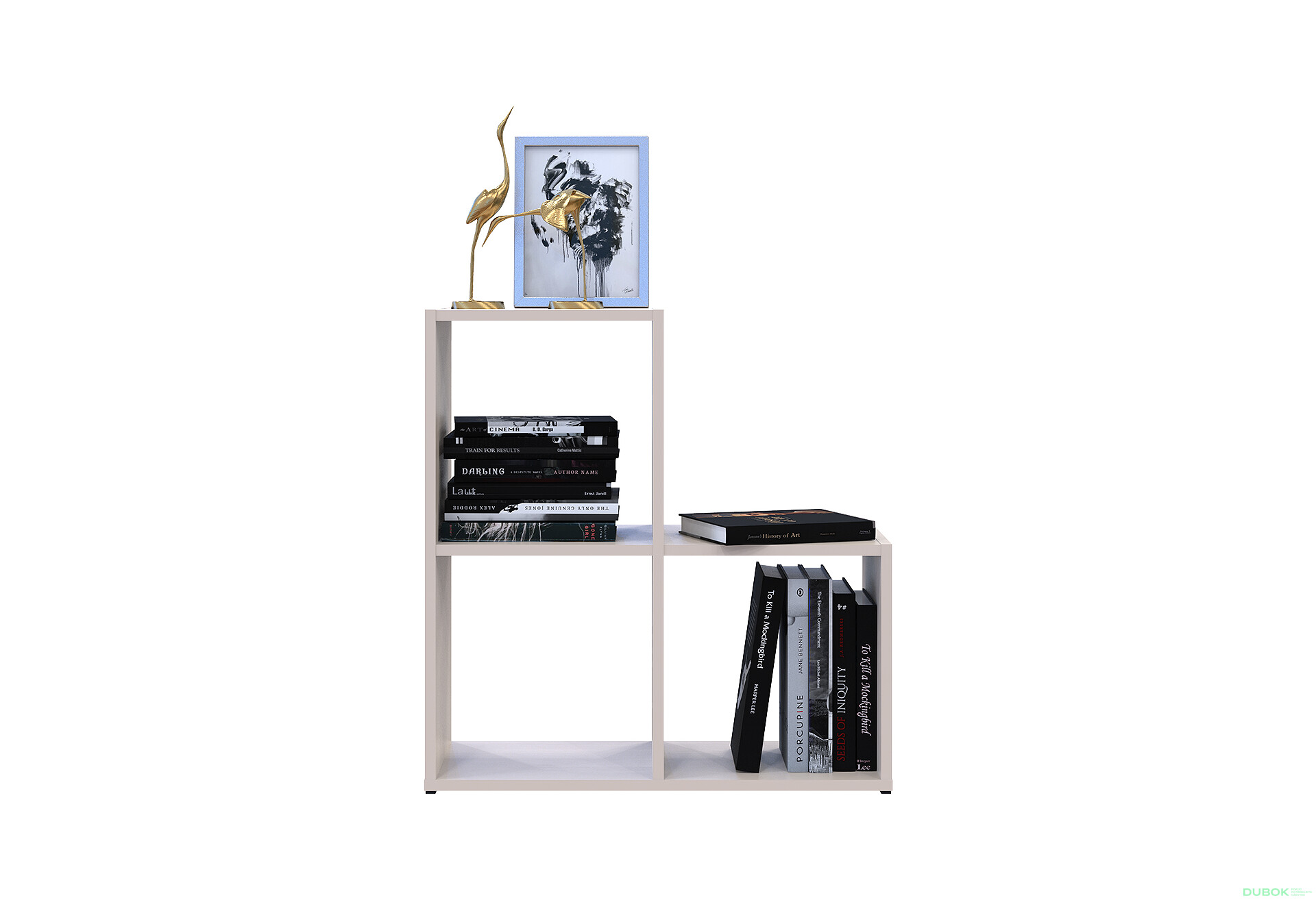 Fotografia 5 - Regál otvorený Step 2х2 69х28.8х71.4 kašmír