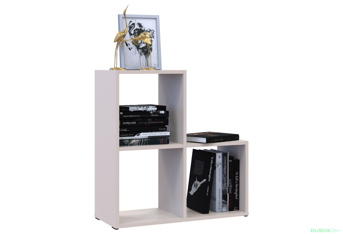 Fotografia 6 - Regál otvorený Step 2х2 69х28.8х71.4 kašmír