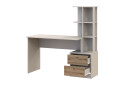 Písací stôl T7 kašmír / dub evoke 136x55x138 - Fotografia 5 Fotografia 5 - Písací stôl T7 kašmír / dub evoke 136x55x138