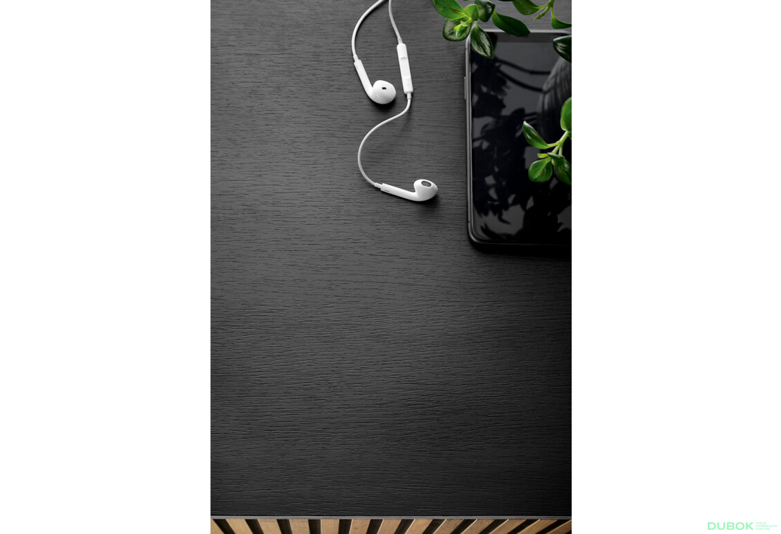 Komoda K104 1 pkt Ľad Sento čierny / dub wotan - Fotografia 8 Fotografia 8 - Komoda K104 1 pkt Ľad Sento čierny / dub wotan