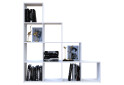Fotografia 5 - Regál otvorený Step 4х4 136.2х28.8х140.7 biely