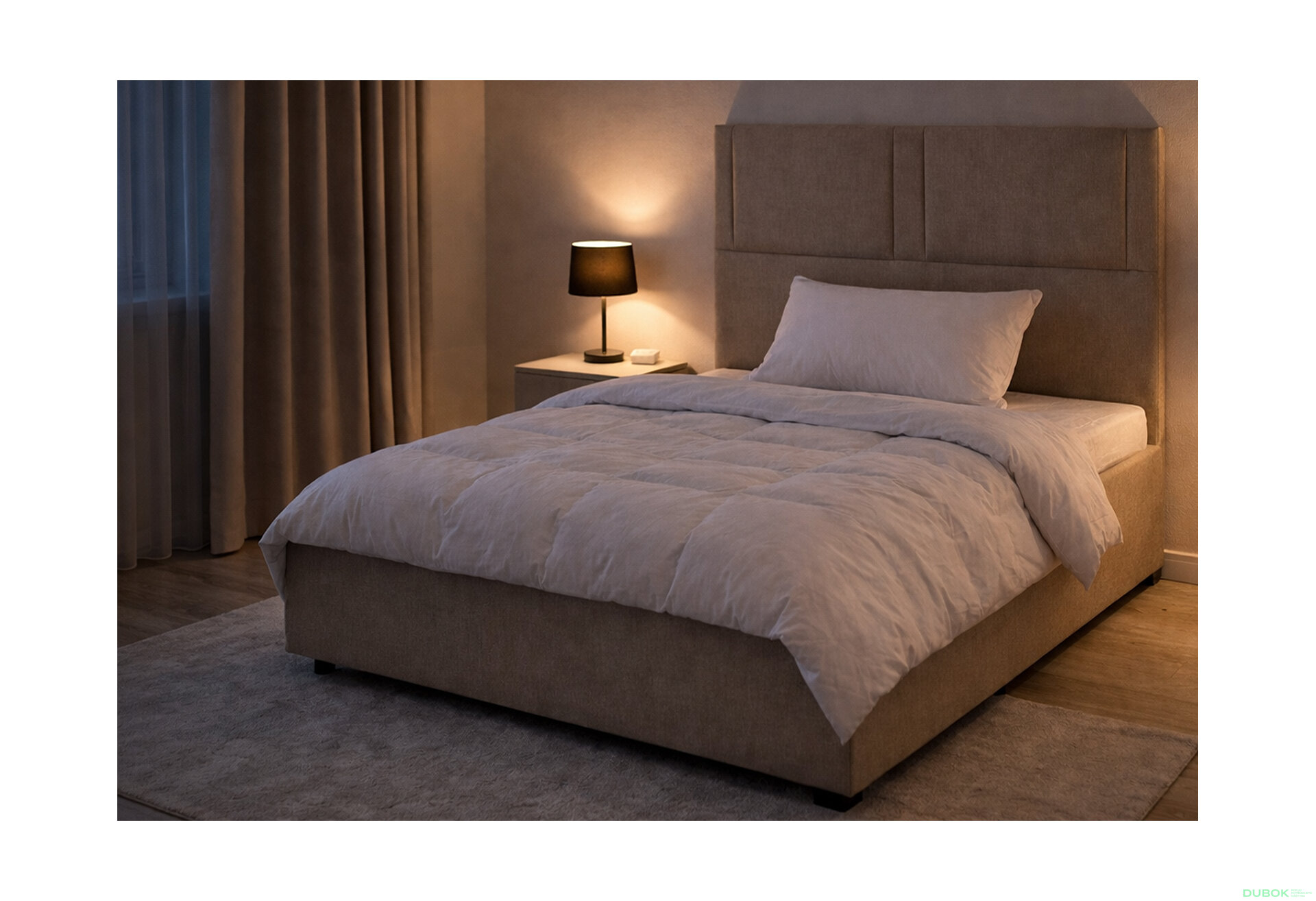 Fotografia 10 - Posteľ Fro Sol 120x200 Mono 233, béž