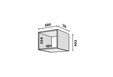 Fotografia Modul №11 A-500x402 DTD 18 mm biely