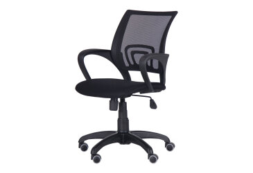 Kancelárske kreslo WEB sedadlo A-1 / operadlo sieťovina čierna