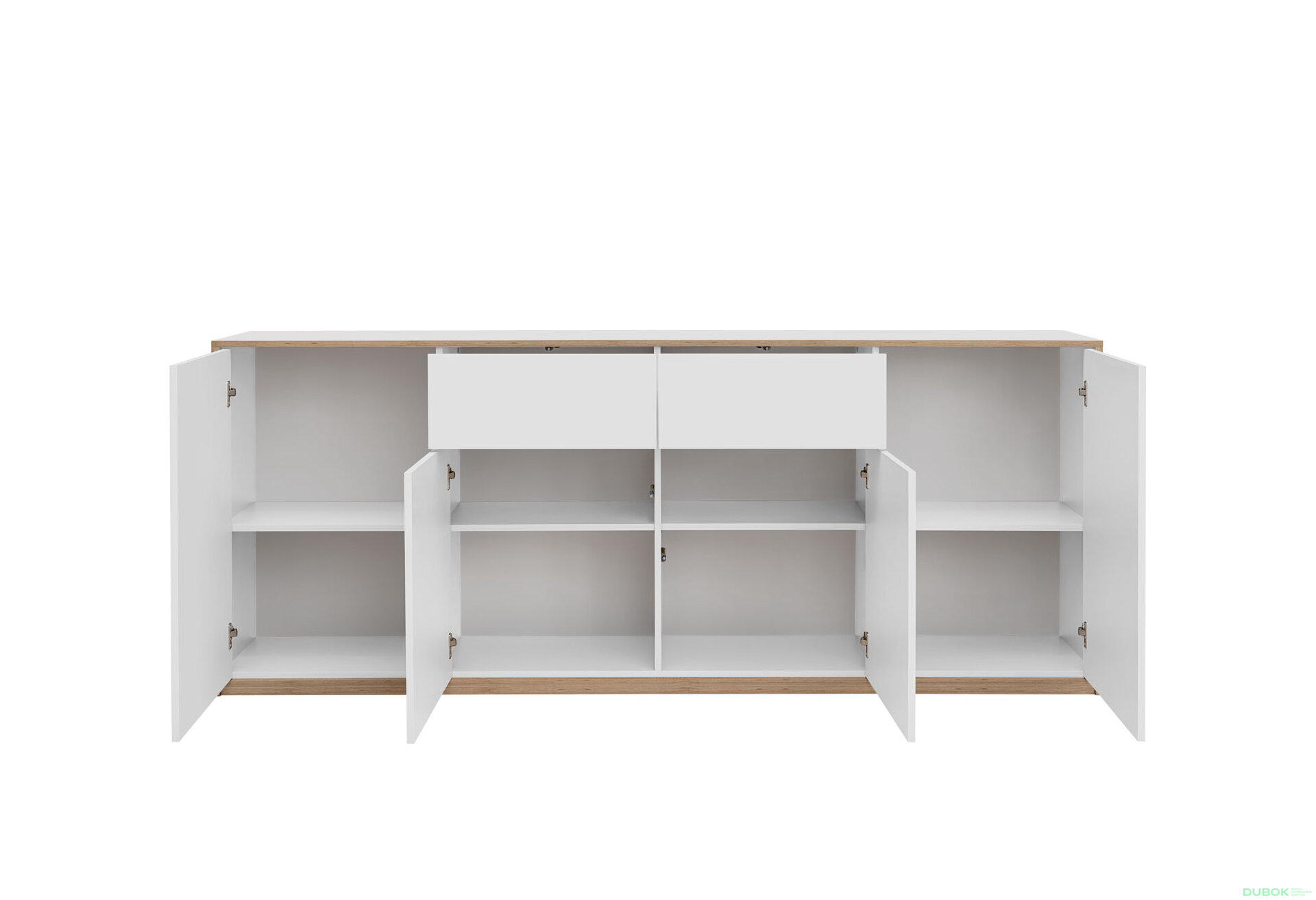 Fotografia 3 - Komoda 4d2s biela Complex