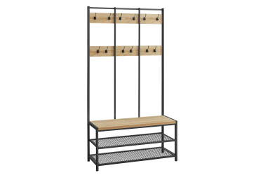 Wieszak Stojak na Ubrania - sonoma - HSR086B11