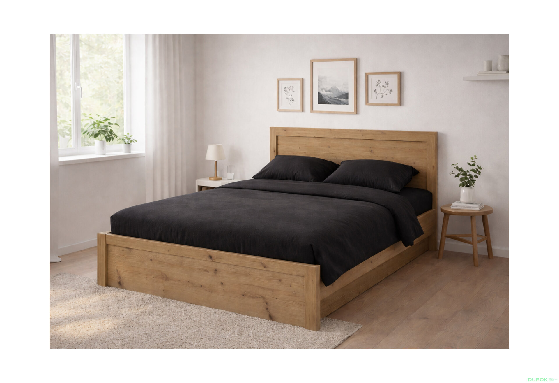 Fotografia 6 - Posteľ 160x200 s úložným priestorom dub artisan Ayson