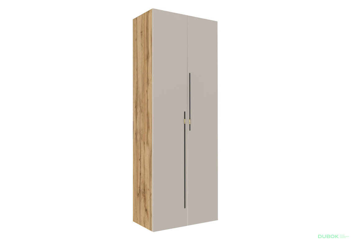 Skriňa 2D 80 cm dub appalačský / kašmír Space