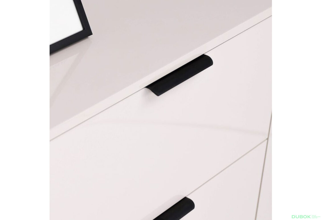 Fotografia 5 - Komoda Roma Color 2 dvere 3 šírky 2,0 m kašmírový lesk