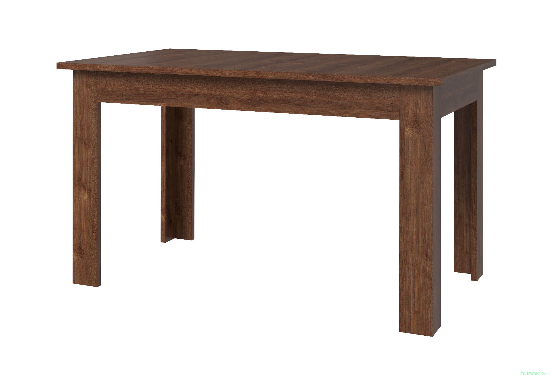 Rozkladací stôl 130/175 dub hnedý Brass - Fotografia 1 Fotografia 1 - Rozkladací stôl 130/175 dub hnedý Brass