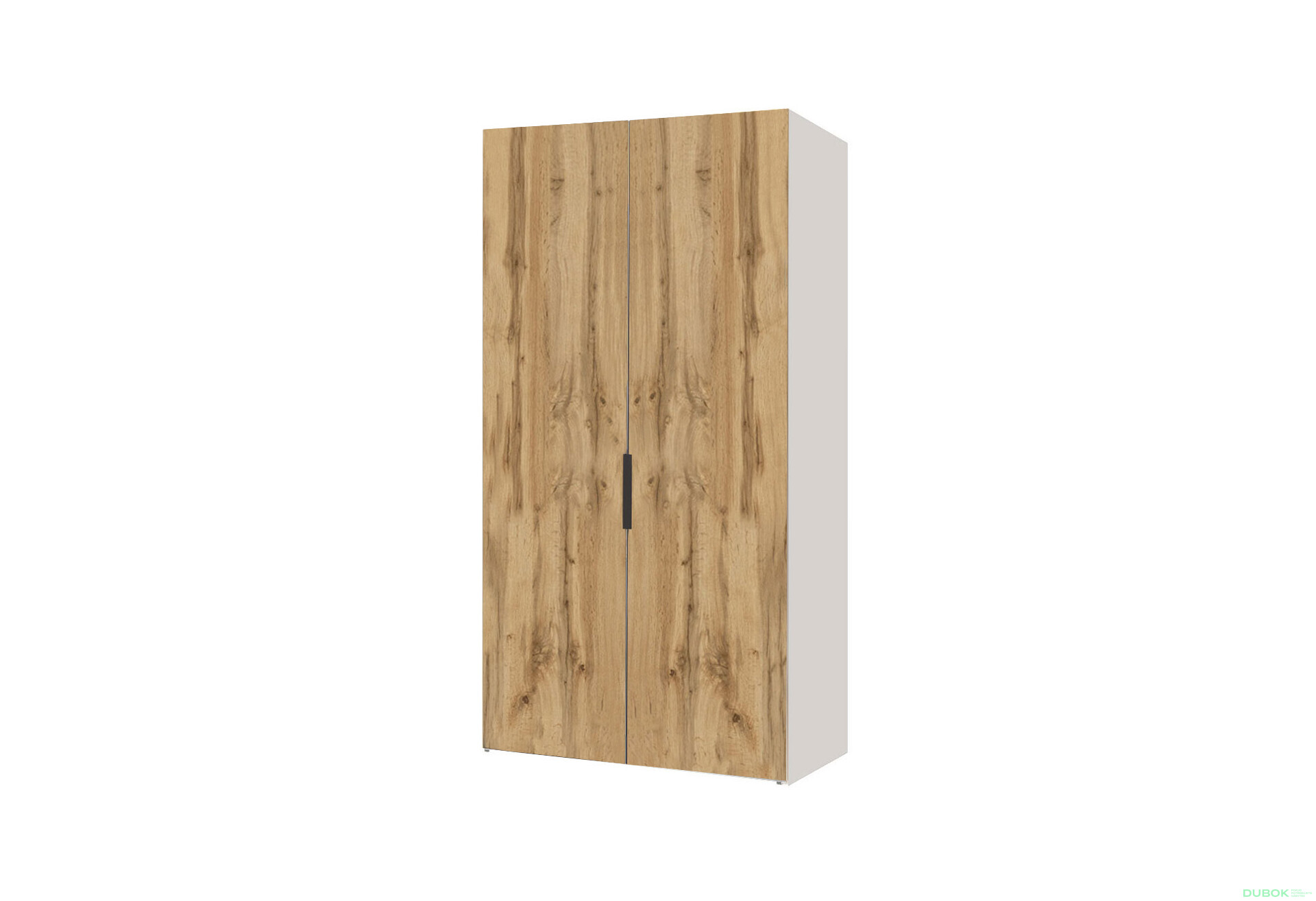 Fotografia 1 - Skriňa dvojdverová 100 cm Modus 2 DTD Dub Appalache Korpus Biely BL