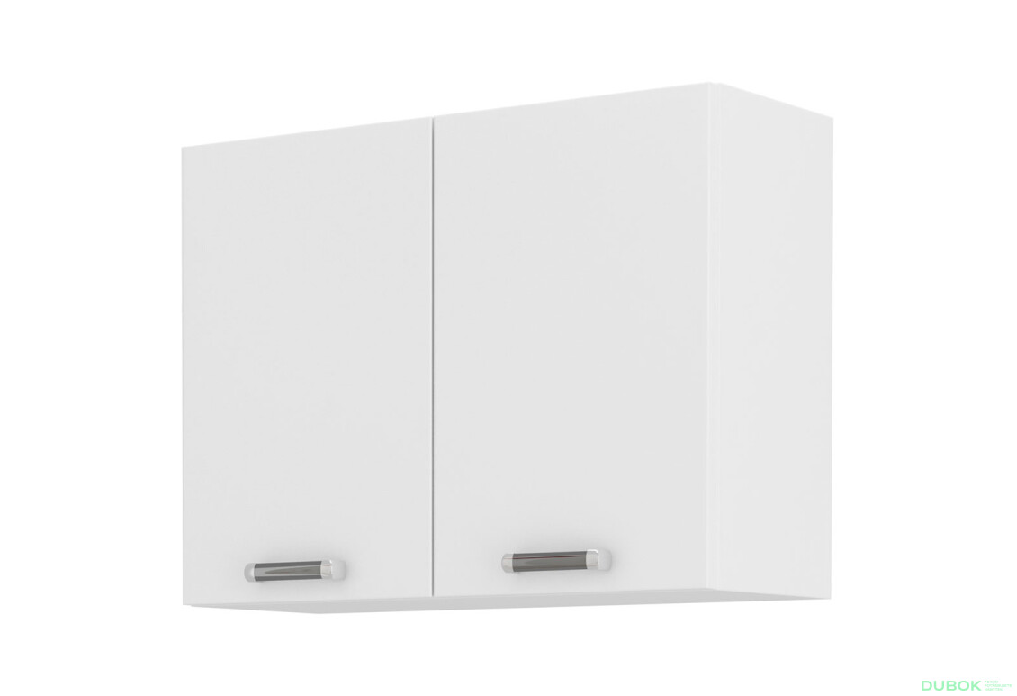 80 G-60 2F Omega biely / čierny, pracovná doska biela