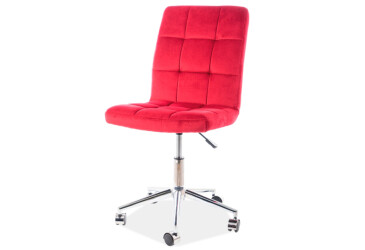 Otočné kreslo Q-020 Velvet, gaštanový Bluvel 59