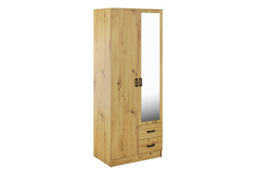 Skriňa Kami so zrkadlom 2D2S dub artisan
