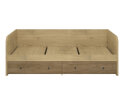 Fotografia 3 - Posteľ 2s/90 dub cremona / dub lefkas Denzel