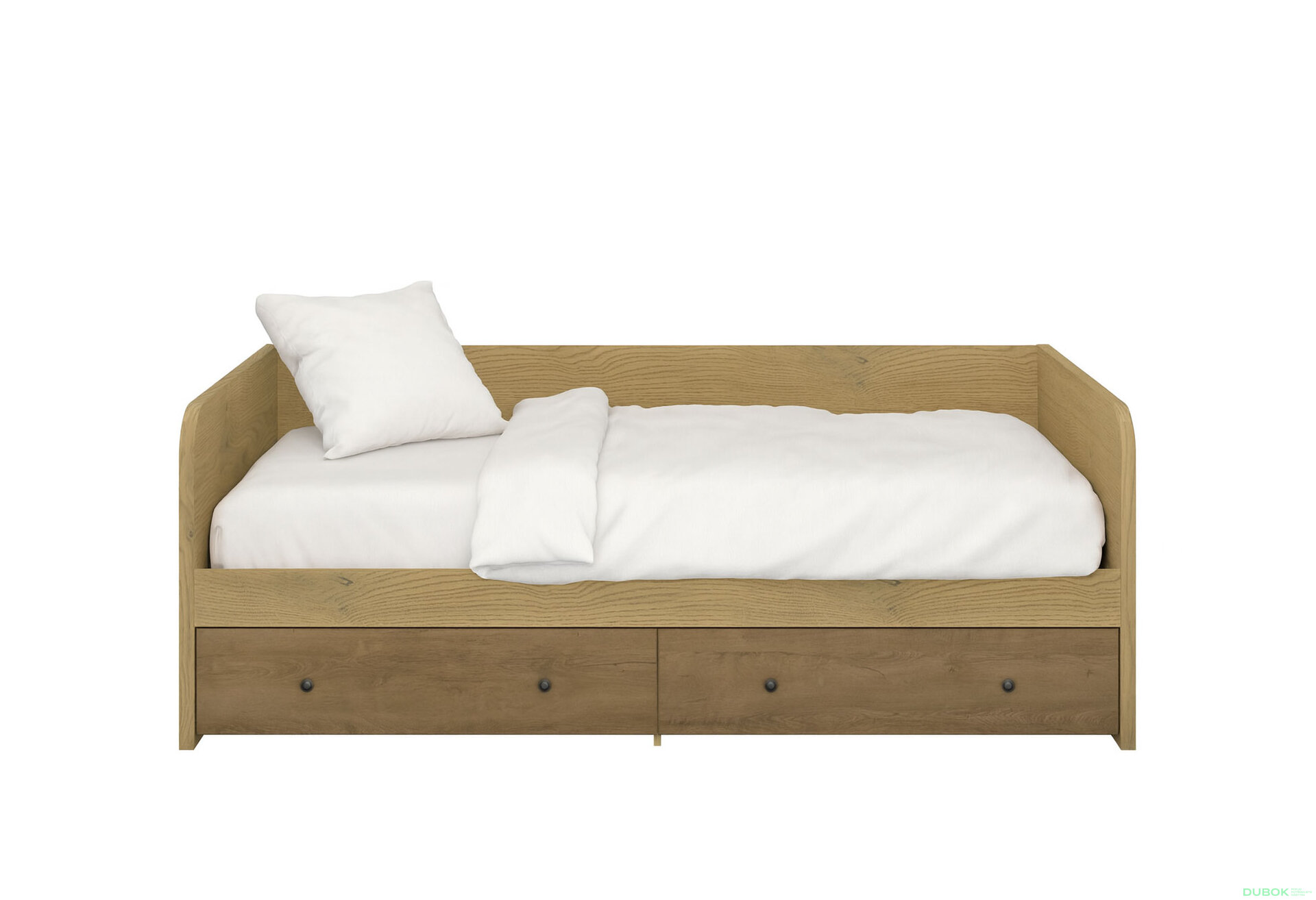 Fotografia 1 - Posteľ 2s/90 dub cremona / dub lefkas Denzel