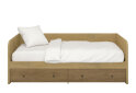 Fotografia 1 - Posteľ 2s/90 dub cremona / dub lefkas Denzel