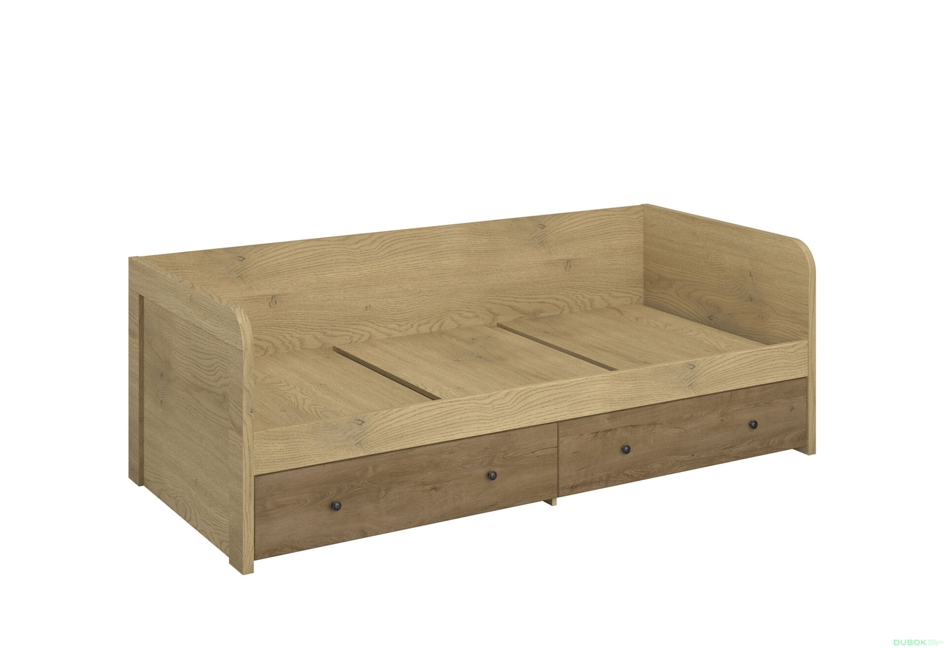 Fotografia 4 - Posteľ 2s/90 dub cremona / dub lefkas Denzel