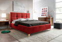 Posteľ Sara 180x200 Matt Velvet 59 Davis Buk E10 - Fotografia 3 Fotografia 3 - Posteľ Sara 180x200 Matt Velvet 59 Davis Buk E10