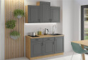 Fotografia 7 - Modulárna kuchyňa Stilo dub artisan / dust grey