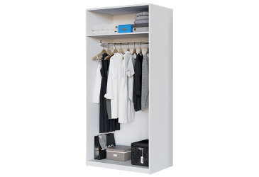 Modul №2 ŠU-1000*2050 DTD 18 mm biely