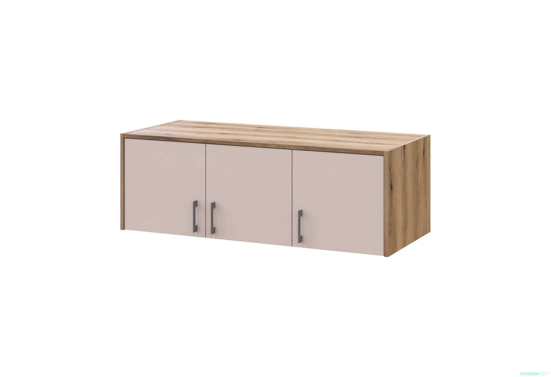 Fotografia 1 - Nadstavec Rondi 3 drevotrieska 121x52x41 dub artisan / kašmír
