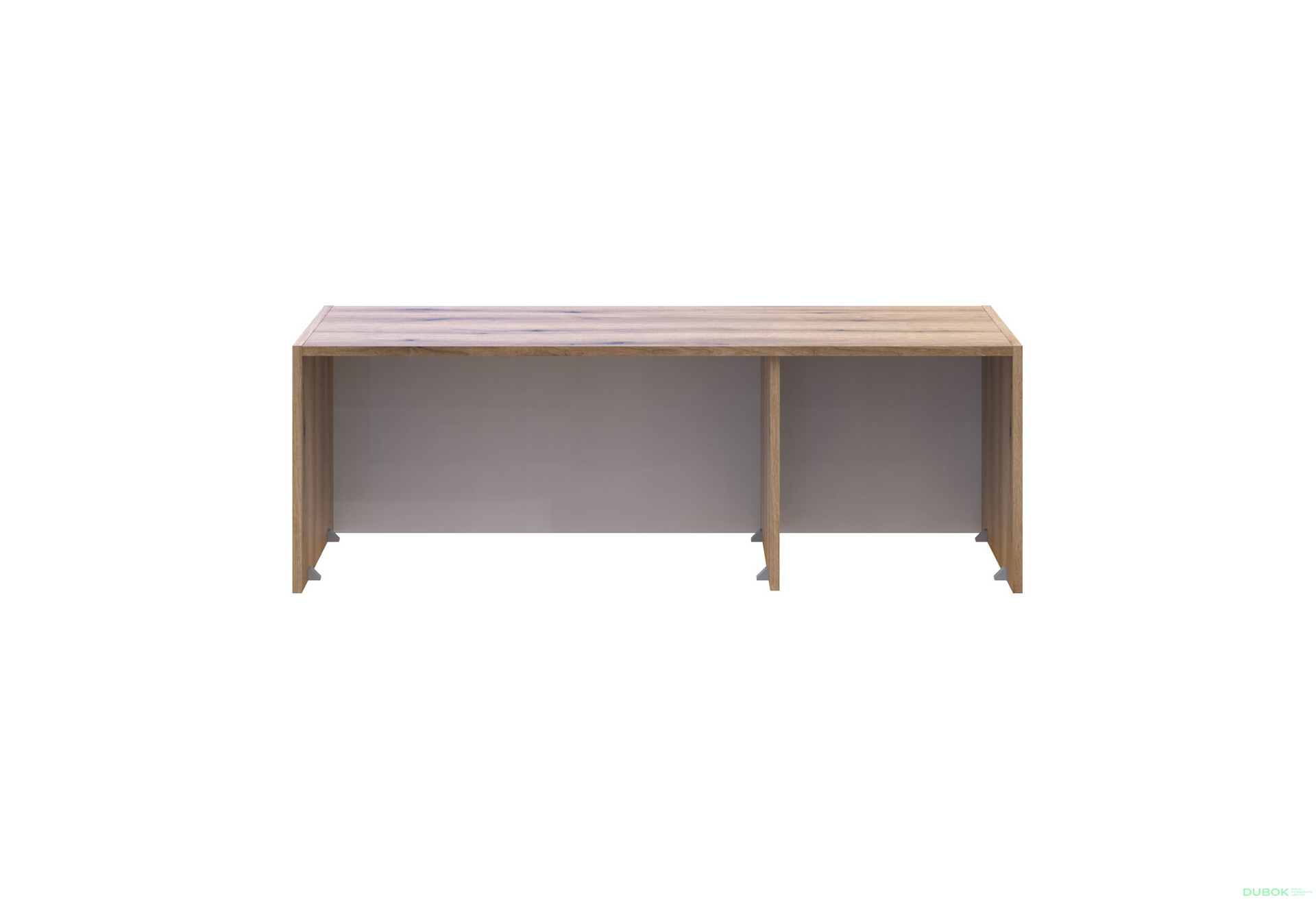 Fotografia 3 - Nadstavec Rondi 3 drevotrieska 121x52x41 dub artisan / kašmír