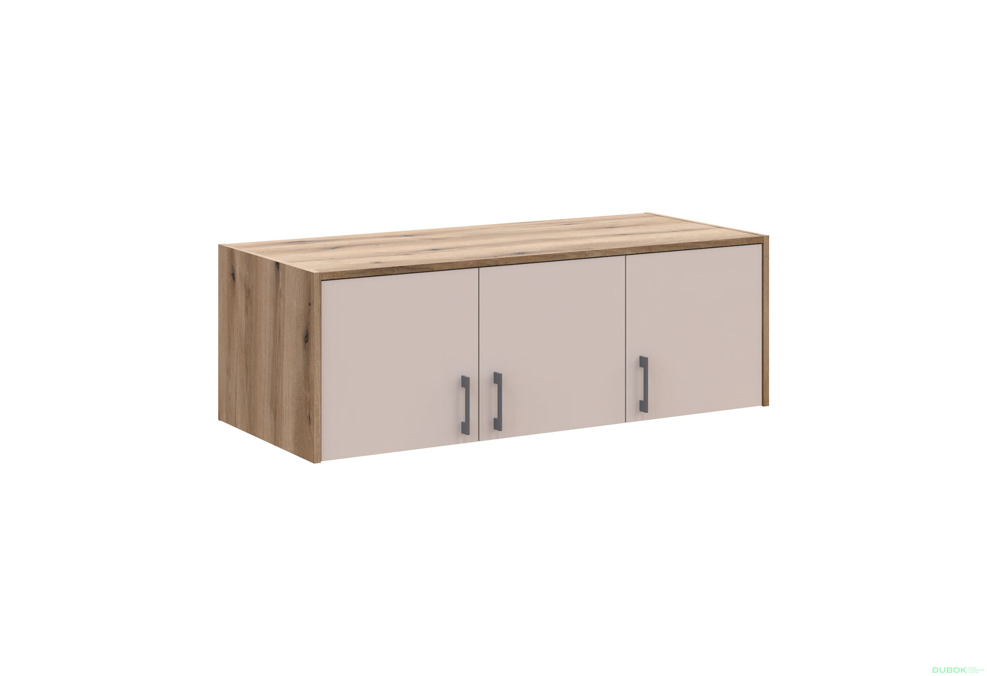 Fotografia 5 - Nadstavec Rondi 3 drevotrieska 121x52x41 dub artisan / kašmír