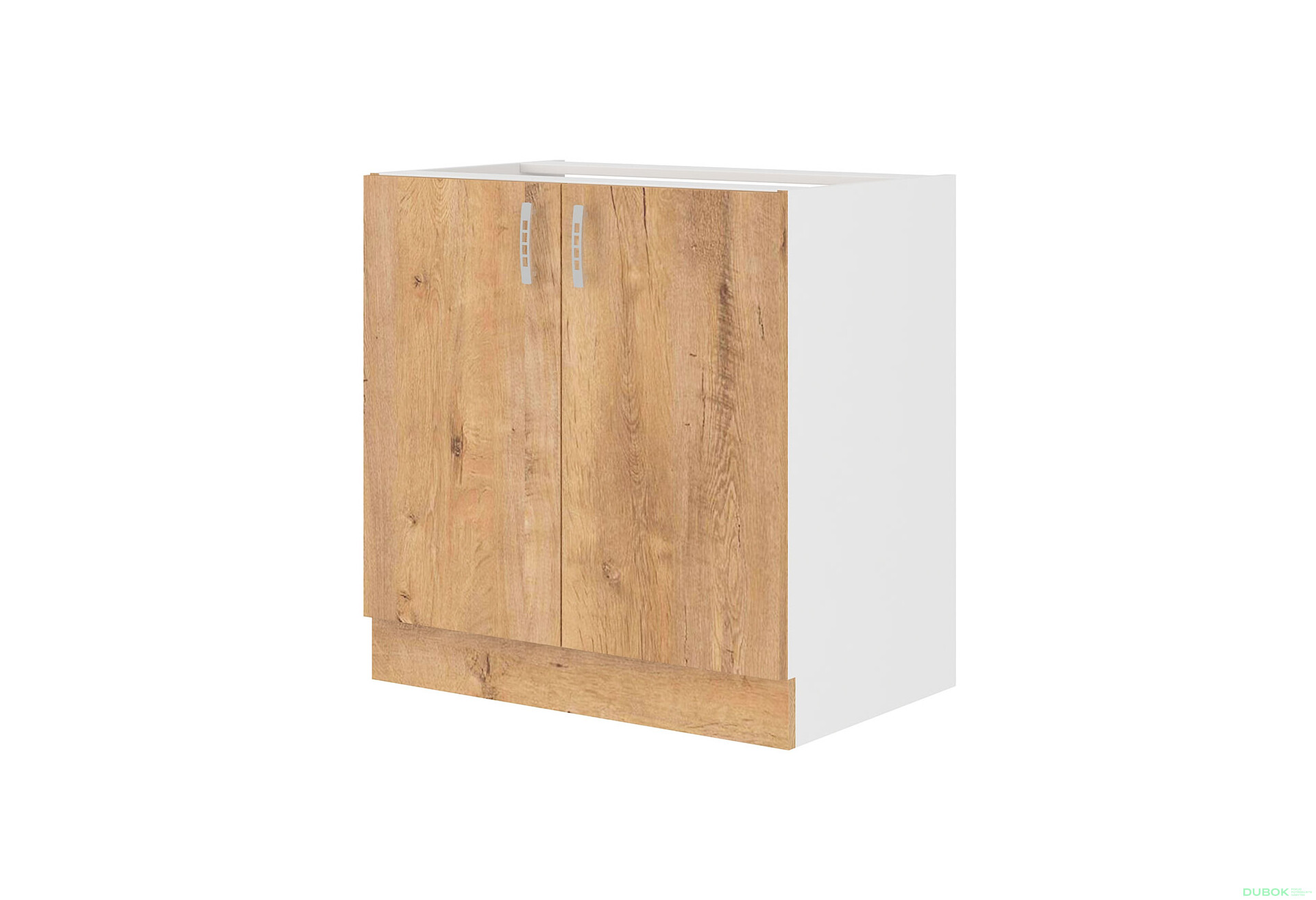 Fotografia 1 - 80 ZL 2F BB kuchynský drez Sara biela / dub burgundský