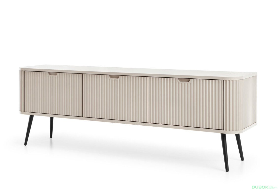 TV stolík RTV-168 kašmír, čierne nohy Zova - Fotografia 1 Fotografia 1 - TV stolík RTV-168 kašmír, čierne nohy Zova