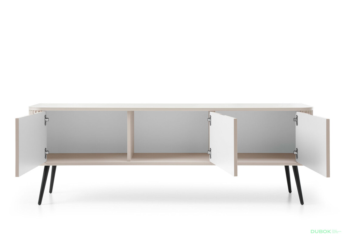 TV stolík RTV-168 kašmír, čierne nohy Zova - Fotografia 3 Fotografia 3 - TV stolík RTV-168 kašmír, čierne nohy Zova