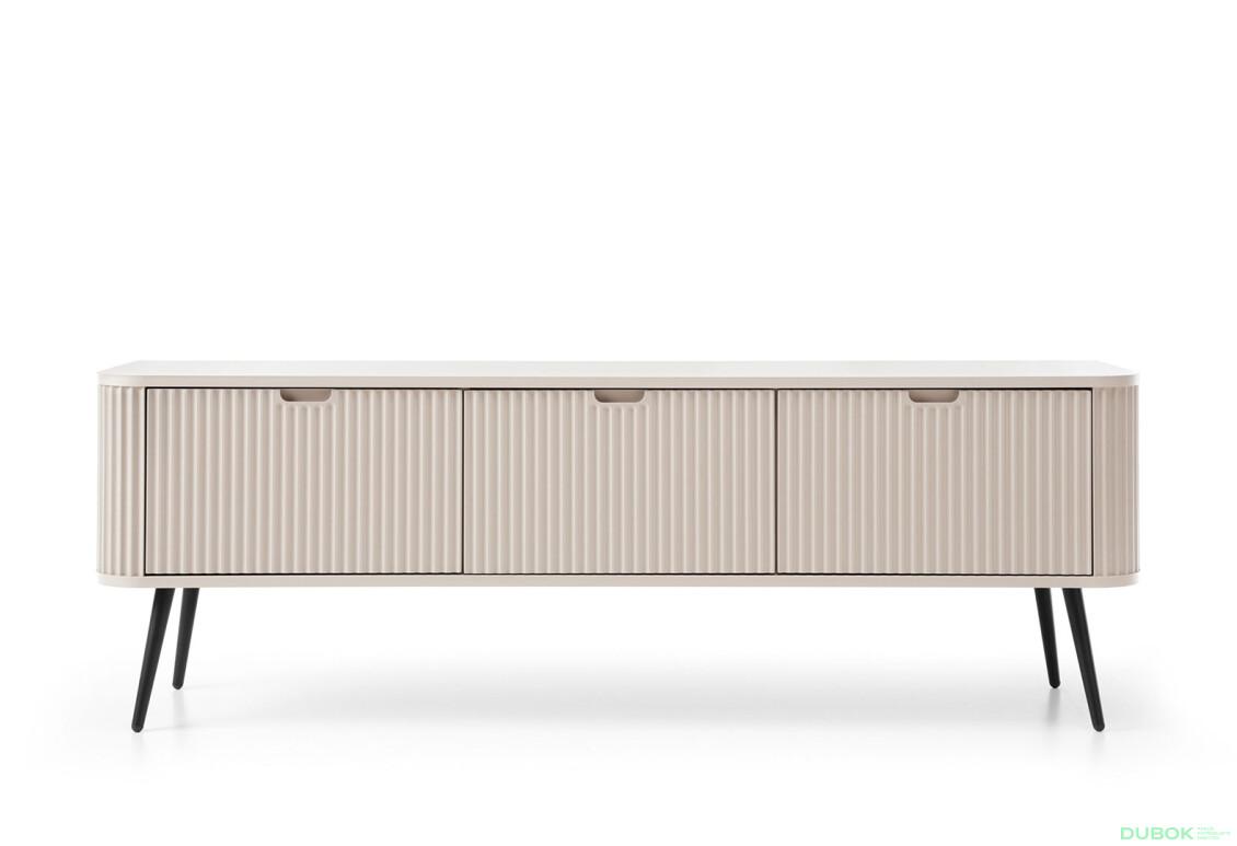 TV stolík RTV-168 kašmír, čierne nohy Zova - Fotografia 2 Fotografia 2 - TV stolík RTV-168 kašmír, čierne nohy Zova