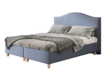 Posteľ Clara 160x200 Castel 74 Davis D10 Buk s roštom, úložným priestorom