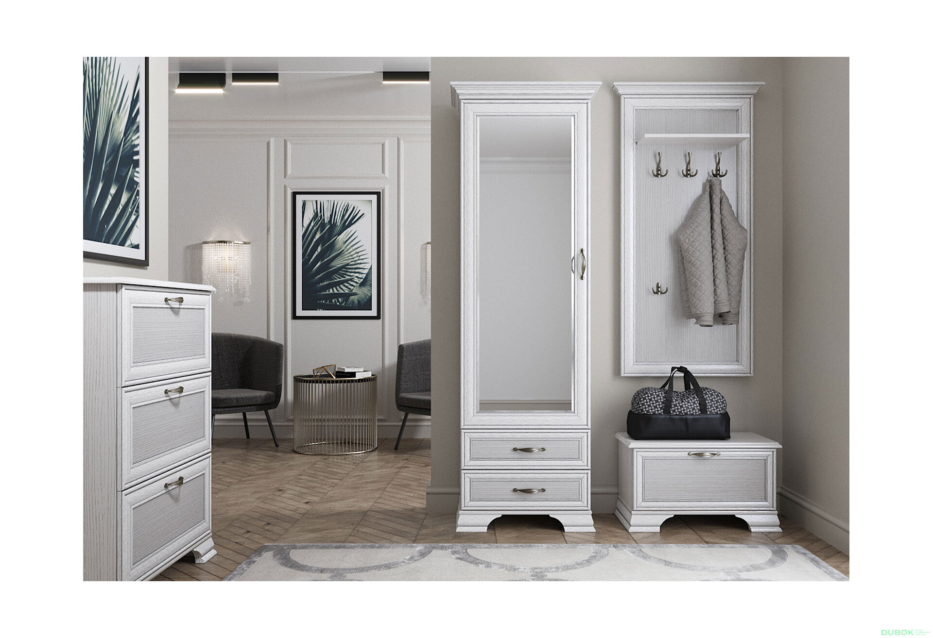 Fotografia 1 - Predsieňová zostava fineline crema Tiffany II