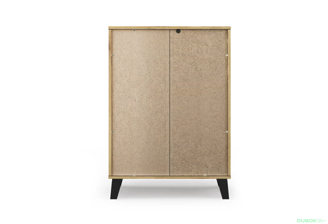 Fotografia 5 - Komoda Borg 4s/70 dub artisan / biela